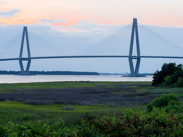 Fun things to do in Charleston : Ravenel Bridge. 