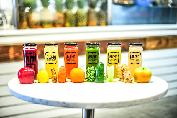 Fun things to do in Charleston : Blend Juice Bar in Mt Pleasant, SC. 